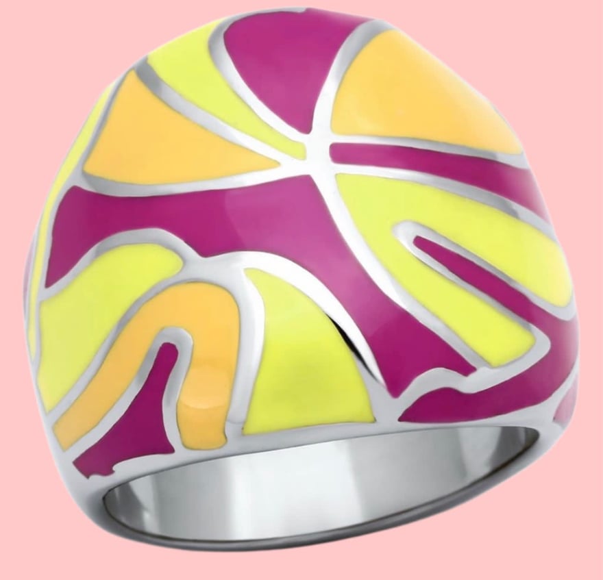 Chunky Ring Multi_Colors