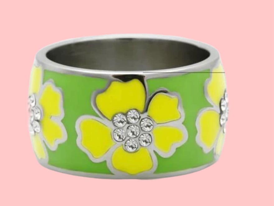 Yellow Rose Ring