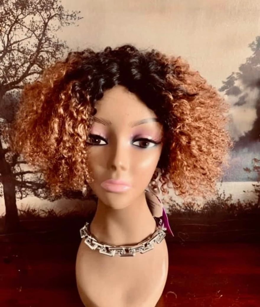 Brazilian Hair Bob Wig Water Wave - OT 1 B/30