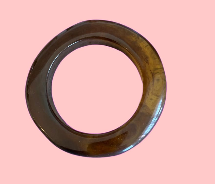 Brown yellow Bangle