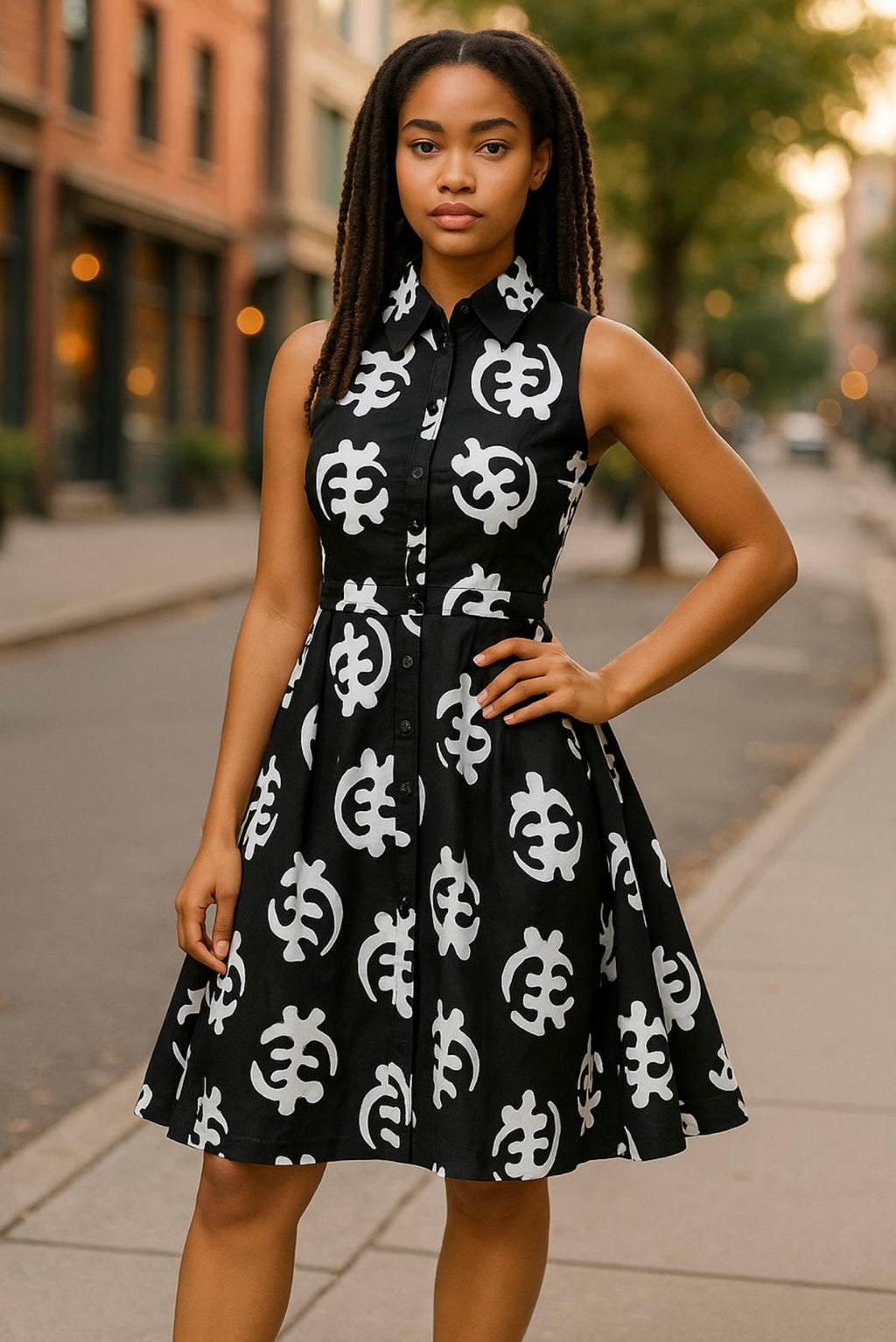 CheleB Wears's Short Flare Dress