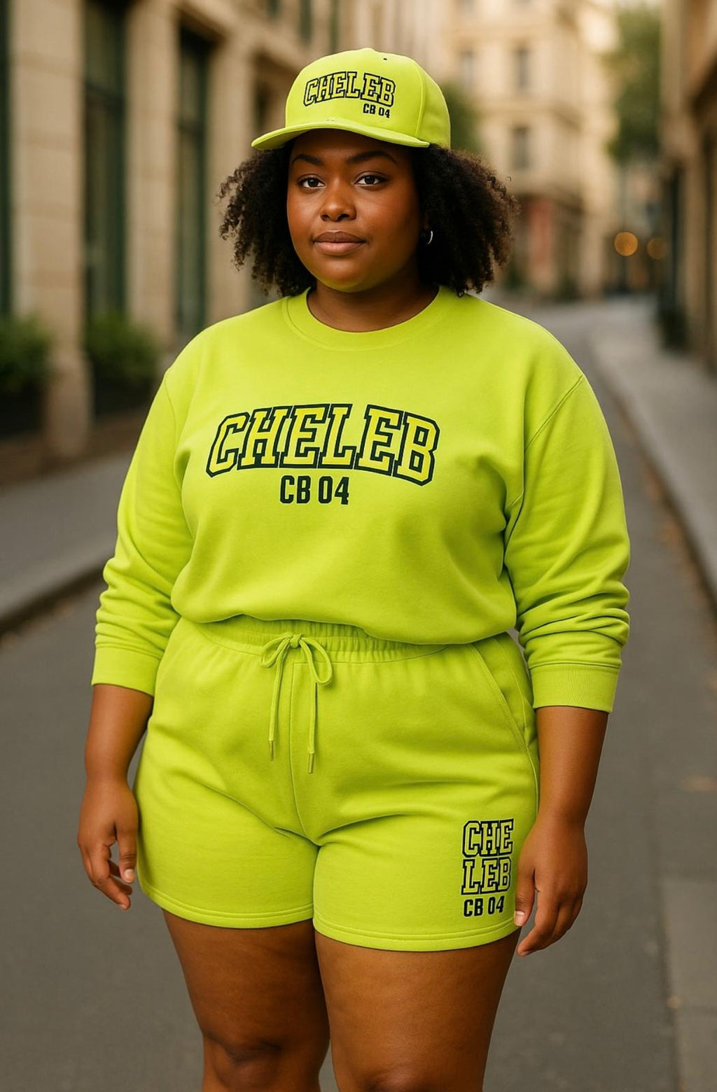 Sweatshirt & Shorts Set