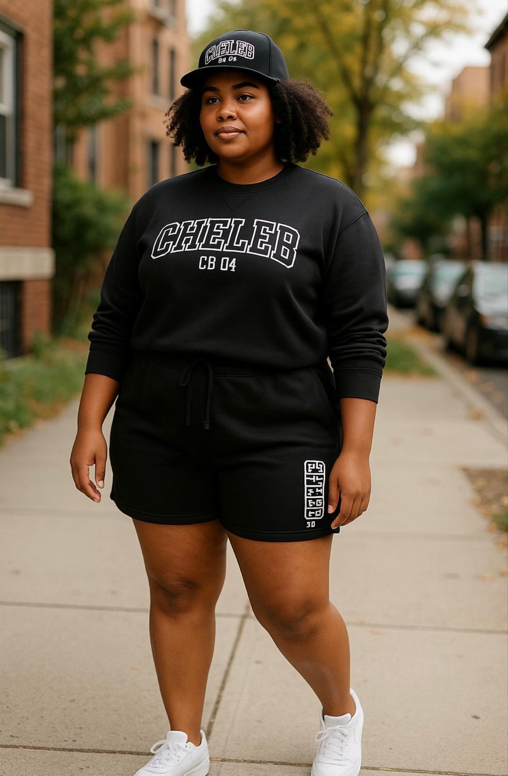 Sweatshirt & Shorts Set