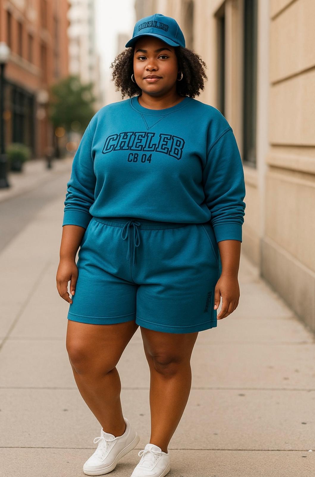 Sweatshirt & Shorts Set