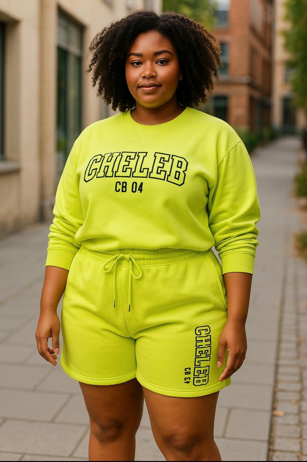 Sweatshirt & Shorts Set