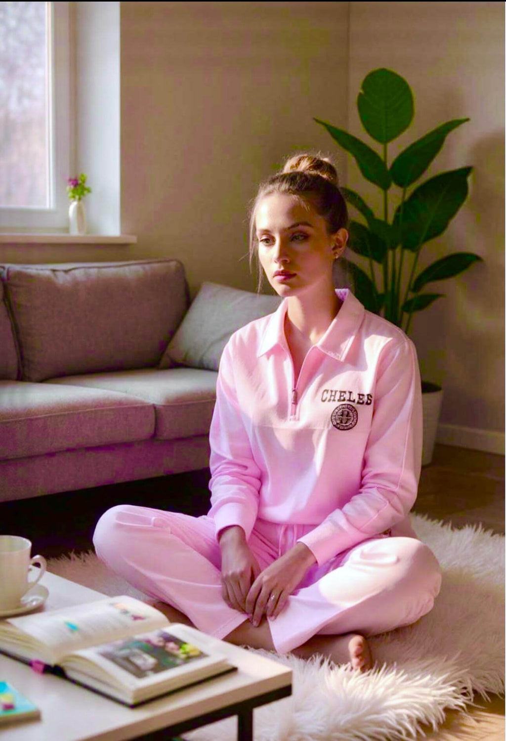 Cheleb sweatshirt pants for ladies