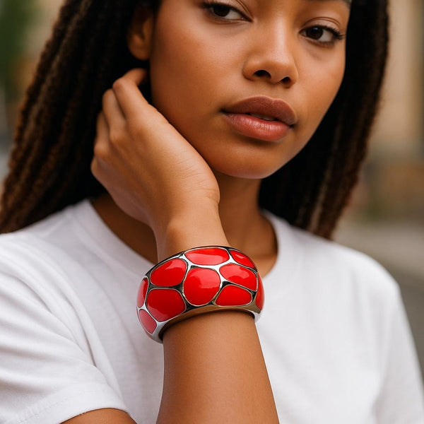 Epoxy snap Bracelet