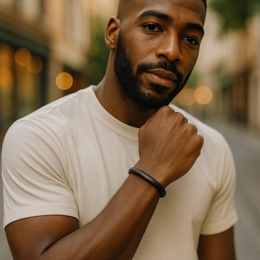 African Leather knott Bracelet