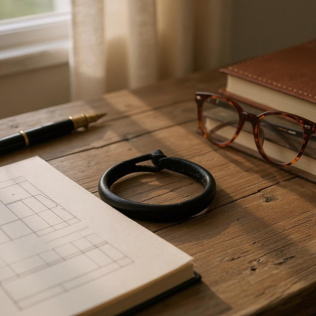 African Leather knott Bracelet