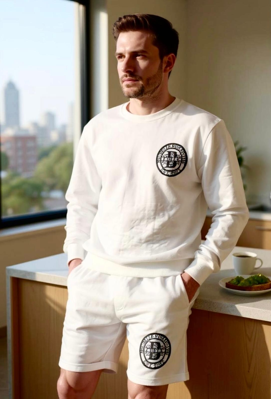 Cheleb Unisex Polo Set Sweatshirt & shorts